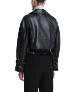 Nour Hammour Leather Jacket Dupe Man