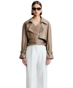 Nour Hammour Leather Jacket Dupe Skin