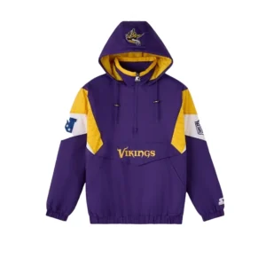 OVO STARTER Minnesota Vikings 2025 Pullover Jacket
