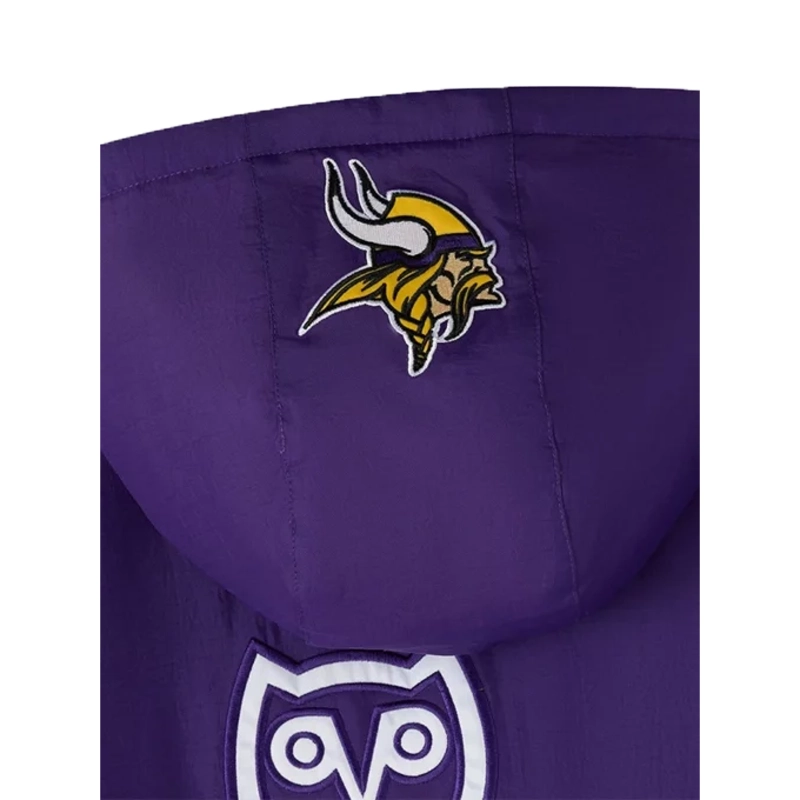 OVO STARTER Minnesota Vikings 2025 Pullover Jacket For unisex