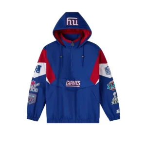 OVO STARTER New York Giants 2025 Pullover Jacket