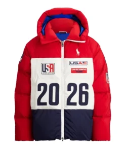 Olympics 2026 Polo Ralph Lauren Team USA Closing Ceremony Jacket For Man