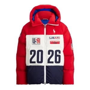 Olympics 2026 Polo Ralph Lauren Team USA Closing Ceremony Jacket For Man