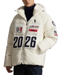 Olympics 2026 Polo Ralph Lauren Team USA Flagbearer Jacket For Man