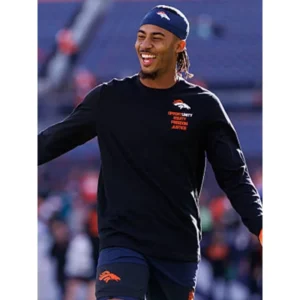 Pat Bryant Broncos 2025 Inspire Change Long Sleeve T-Shirt