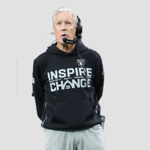 Pete Carroll Las Vegas Raiders Inspire Change 2025 Hoodie