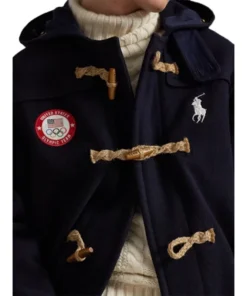 Polo Ralph Lauren Team USA Flagbearer Toggle Coat For Man