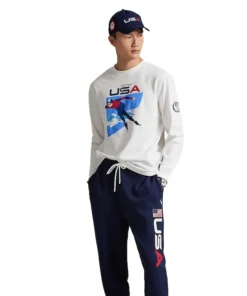 Polo Ralph Lauren Team USA Graphic T-Shirt For Man