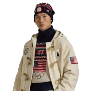 Polo Ralph Lauren Team USA Opening Ceremony Toggle Coat For Man