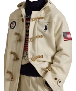 Polo Ralph Lauren Team USA Opening Ceremony Toggle Coat For Unisex