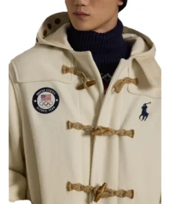 Polo Ralph Lauren Team USA Opening Ceremony Toggle Coat For Woman