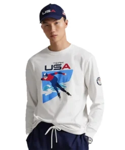 Polo Ralph Lauren Winter Olympics 2026 Team USA Graphic T-Shirt