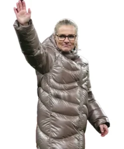 Sarina Wiegman Women’s International Friendly 2025 Puffer Coat FOr Woman