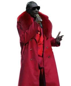 Snoop Dogg Halftime Show Christmas 2025 Red Coat