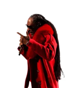 Snoop Dogg Halftime Show Christmas 2025 Red Coat For Unisex
