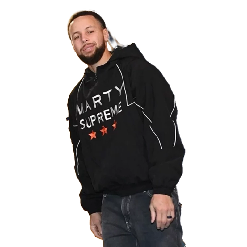 Stephen Curry Marty Supreme Black Jacket For Unisex