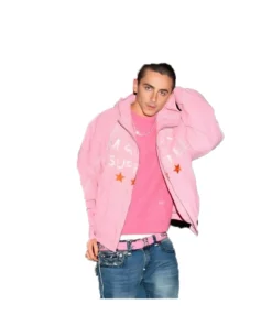 Timothée Chalamet Marty Supreme Pink Jacket