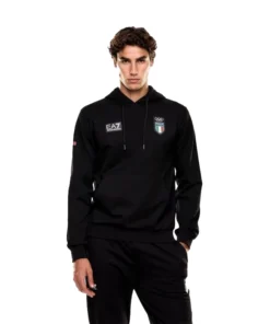 Winter Olympics 2026 Team Italy EA7 Emporio Armani Hoodie For unisex