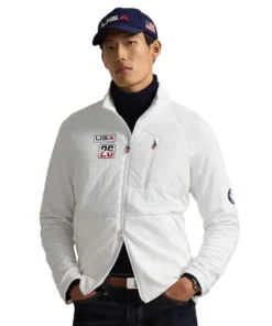 2026 Winter Olyampics Team USA Polo Ralph Lauren Hybrid Jacket for men