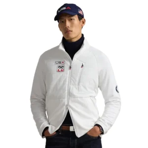 2026 Winter Olyampics Team USA Polo Ralph Lauren Hybrid Jacket for men