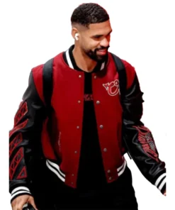 AC Milan x Off-White Ruben Loftus-Cheek Varsity Jacket For Woman