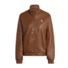 Adidas Adicolor Trefoil Faux Leather Jacket For Man