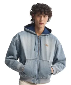 Adidas Denim Padded Jacket