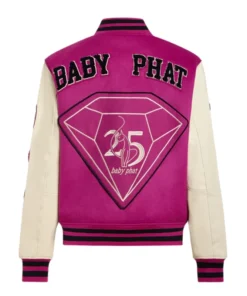 Baby Phat Varsity Jacket For Unisex