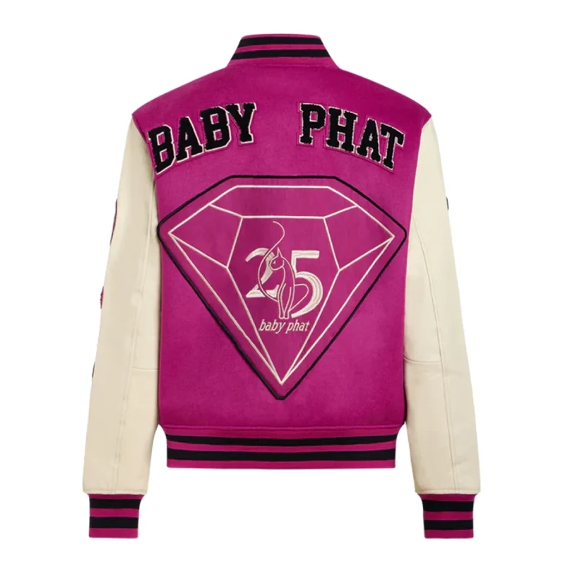 Baby Phat Varsity Jacket For Unisex