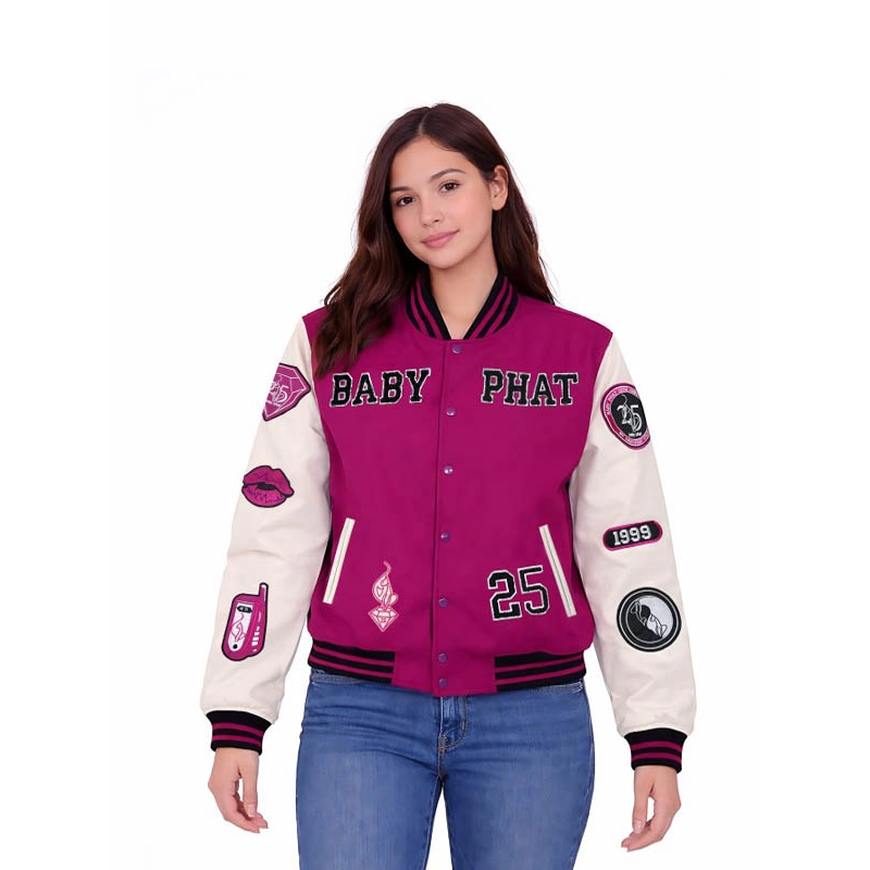 Baby Phat Varsity Jacket Woman