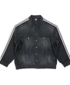 Balenciaga x adidas Oversized Denim Jacket For Man