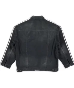Balenciaga x adidas Oversized Denim Jacket For Woman