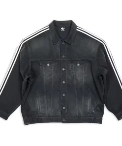 Balenciaga x adidas Oversized Denim Jacket men