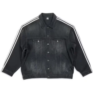 Balenciaga x adidas Oversized Denim Jacket men