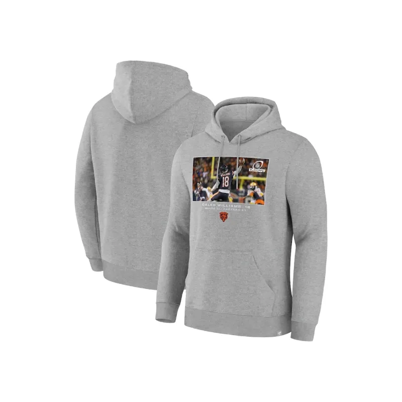 Bears Caleb Williams Flash Features Wild Card Hoodie For Man