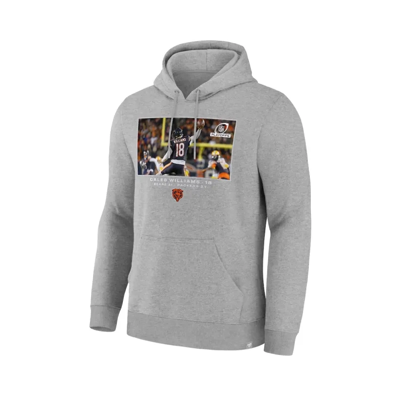 Bears Caleb Williams Flash Features Wild Card Hoodie For Woman