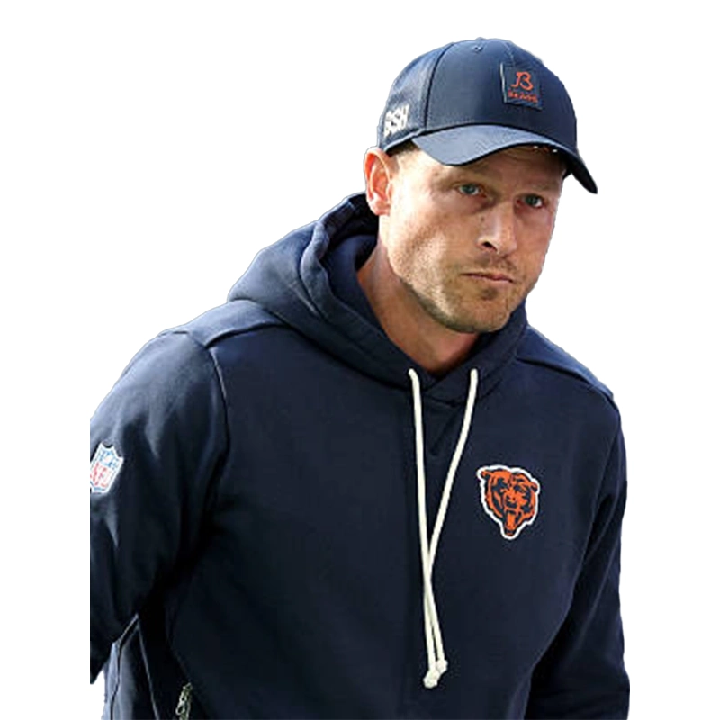 Ben Johnson Nike Chicago Bears Sideline Hoodie For Man