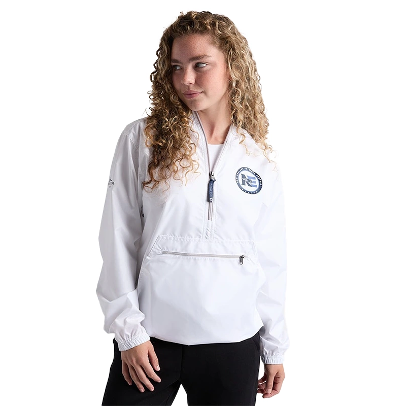 Charles River x Patriots Pack-N-Go Pullover Jacket For Woman
