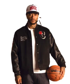 Derrick Rose Chicago Bulls Retirement Letterman Jacket