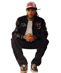 Derrick Rose Chicago Bulls Retirement Letterman Jacket For Man