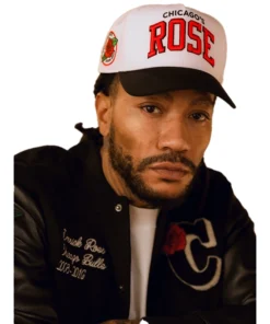 Derrick Rose Chicago Bulls Retirement Letterman Jacket For Woman