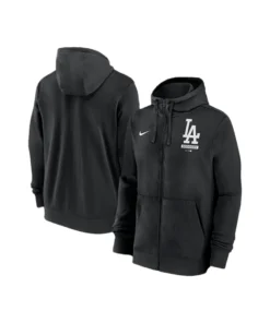 Dodgers Nike Black Primetime Lockup Hoodie