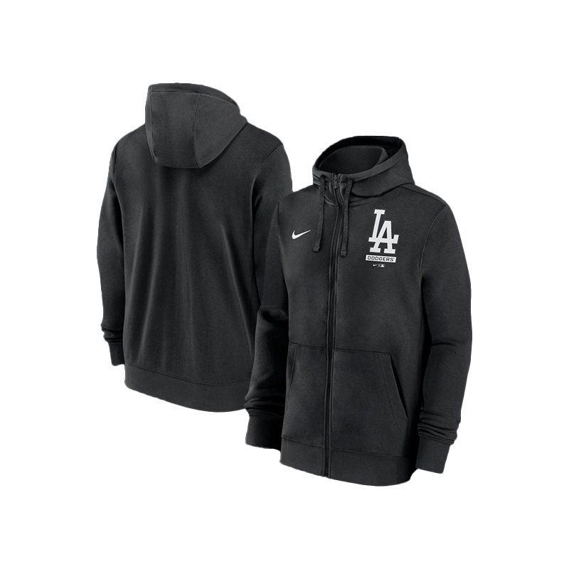 Dodgers Nike Black Primetime Lockup Hoodie