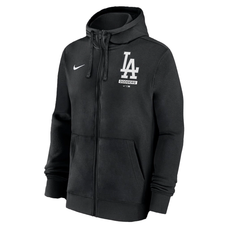 Dodgers Nike Black Primetime Lockup Hoodie For Woman