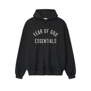 Fear Of God Essentials Black Hoodie