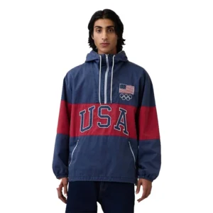 Gap Team USA Oversized Anorak Jacket For Woman