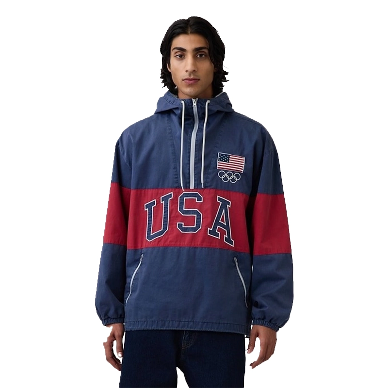 Gap Team USA Oversized Anorak Jacket For Woman