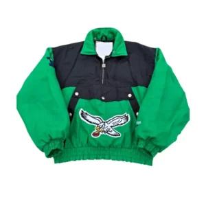 Jalen Hurts Philadelphia Eagles Campri Anorak Green Jacket