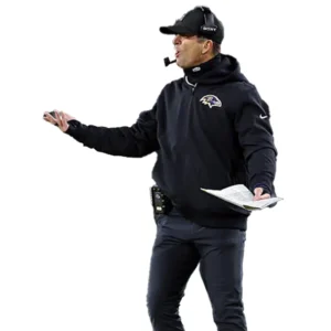 John Harbaugh Baltimore Ravens Bomber Jacket