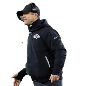 John Harbaugh Baltimore Ravens Bomber Jacket For Man